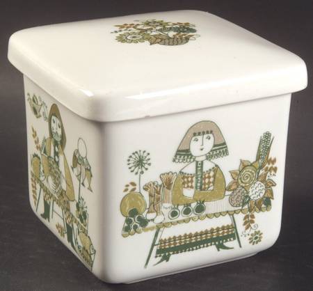 Market Square Box with Lid
