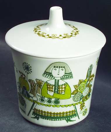 Market Sugar Bowl & Lid