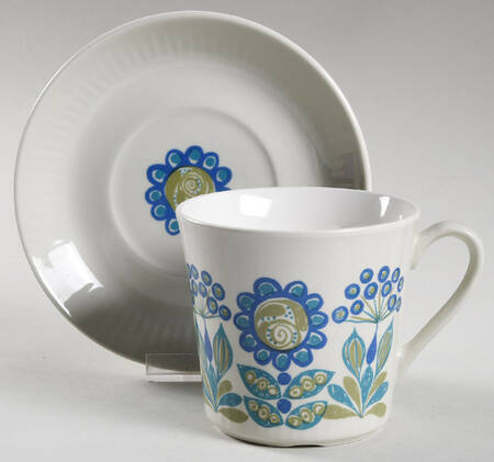 Turi Gramstad Oliver Flat Cup & Saucer Set