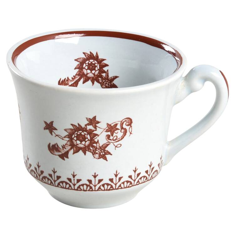 Chelsea Red Flat Demitasse Cup