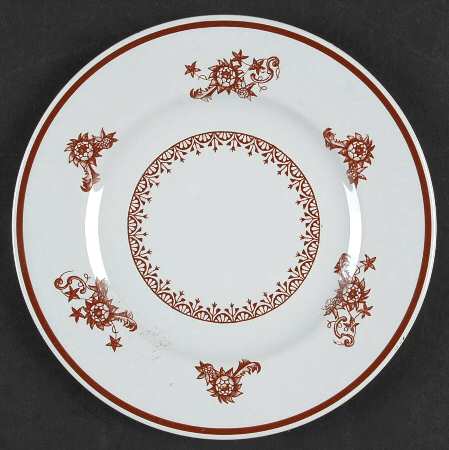 Chelsea Red Bread & Butter Plate