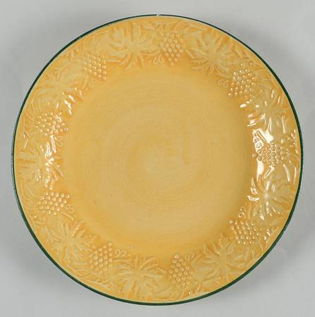 Grape Garland Embossed Butterscotch by Fioriware