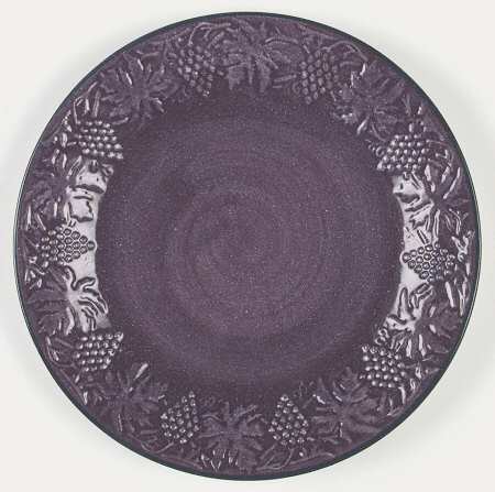 Grape Garland Embossed Pansy Purple by Fioriware