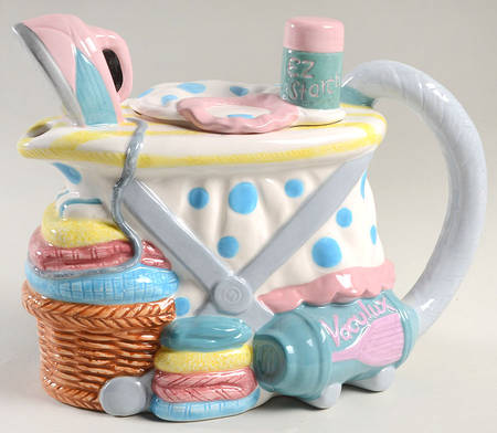 50's Kitchen Teapot & Lid