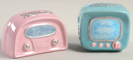 50's Kitchen Salt & Pepper Set