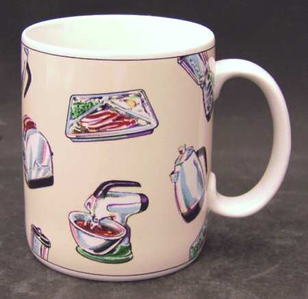 50's Kitchen Mug