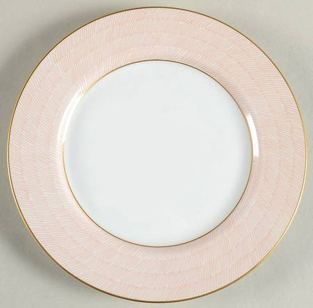 Adobe Peach Salad Plate