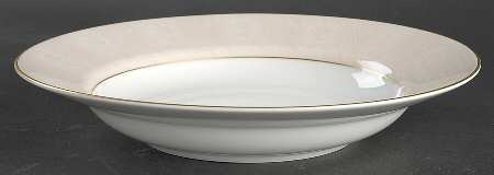 Adobe Peach Large Rim Soup Bowl