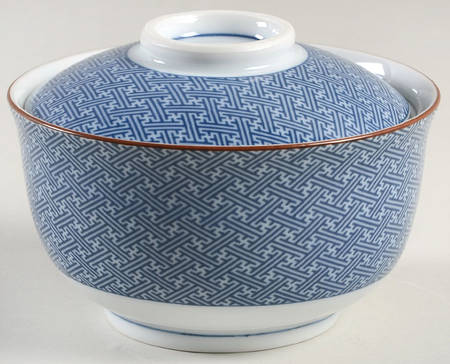 Ajiro Rice Bowl & Lid