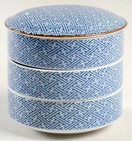 Ajiro (4 Piece) Small Stack Set (3 Small Bowls & Lid)