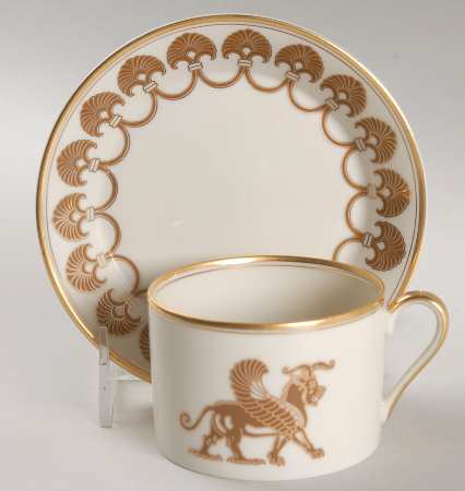 Alexandria Flat Cup & Saucer Set