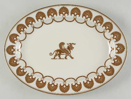 Alexandria 14" Oval Serving Platter