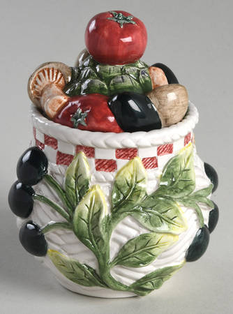 Alfresco Sculpted Sugar Bowl & Lid