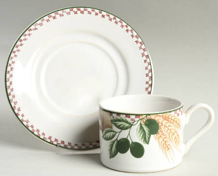 Alfresco Flat Cup & Saucer Set
