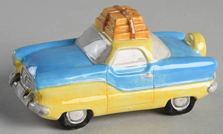 American Roadside Figural Salt Shaker