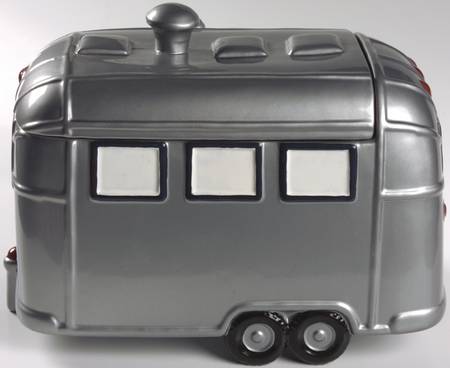 American Roadside Figural Cookie Jar & Lid