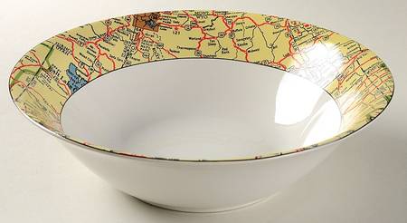 American Roadside 9" Round Vegetable Bowl