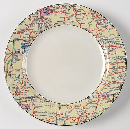 American Roadside Salad Plate