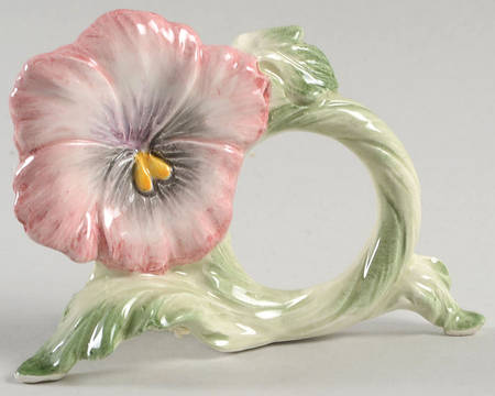 April Flowers Napkin Ring