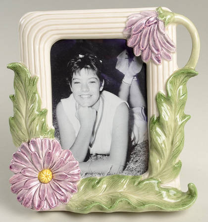 April Flowers Frame-Holds 3" x 5"