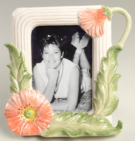 April Flowers Frame-Holds 3" x 5"