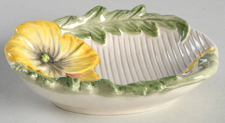 April Flowers Soap Dish
