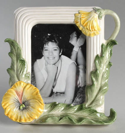 April Flowers Frame-Holds 3" x 5"