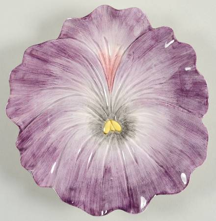 April Flowers Salad Plate