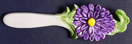 April Flowers Canape Spreader