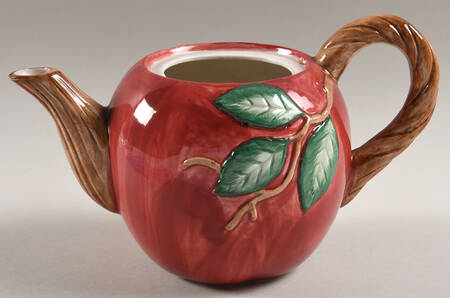 Apples Teapot No Lid