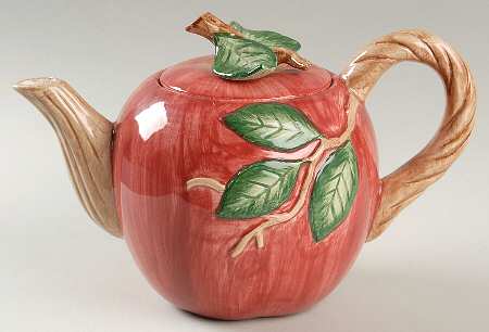 Apples Teapot & Lid