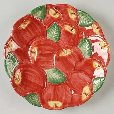 Apples Luncheon Plate
