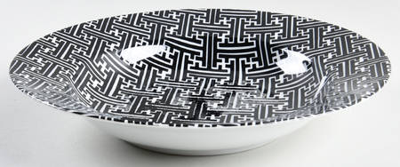 Arabesque Large Rim Soup Bowl
