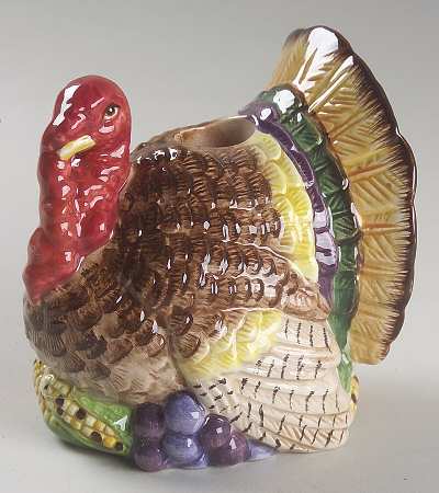 Autumn Bounty Small Candlestick
