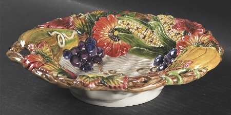 Autumn Bounty 9" Round Vegetable Bowl