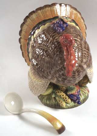 Autumn Bounty Tureen & Lid w/Ladle