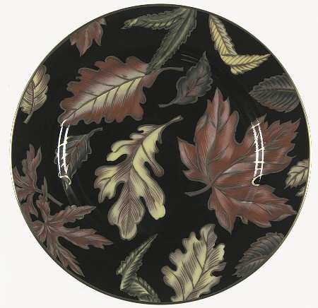 Autumn Leaves Salad Plate