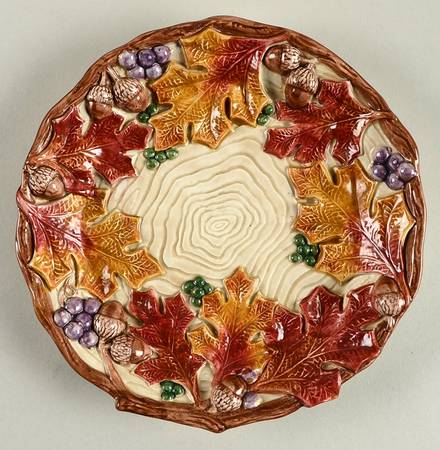 Autumn Woods Canape Plate