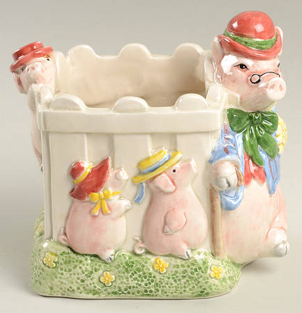 Bacon & Eggs 4" Planter