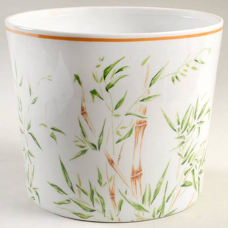 Bamboo Garden 6" Cachepot