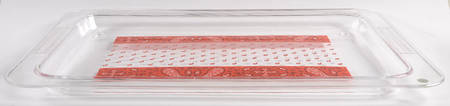 Bandana 19" Acrylic Rectangular Tray