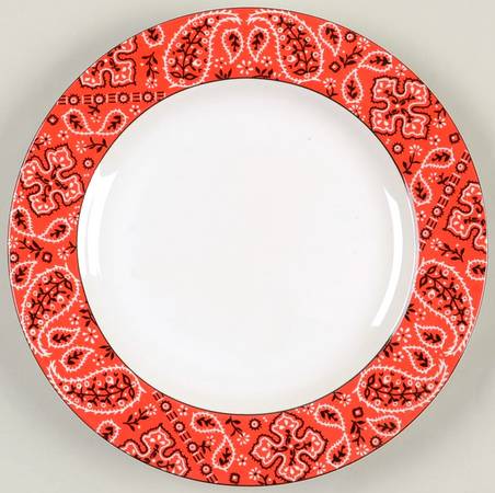 Bandana Salad Plate