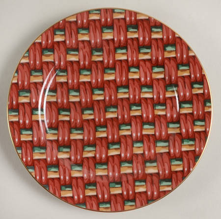 Basketry Bread & Butter Plate