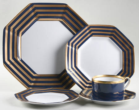 Biarritz Bleu 5 Piece Place Setting
