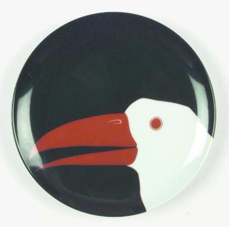 Birds of a Feather Black by Fitz &amp; Floyd