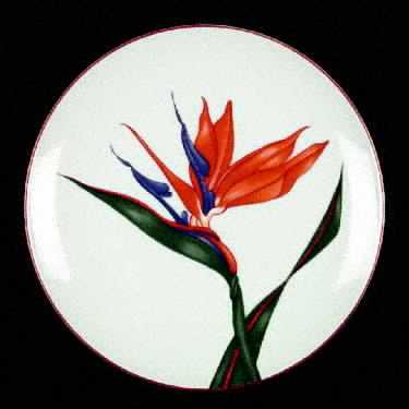 Bird of Paradise (White Background) by Fitz &amp; Floyd
