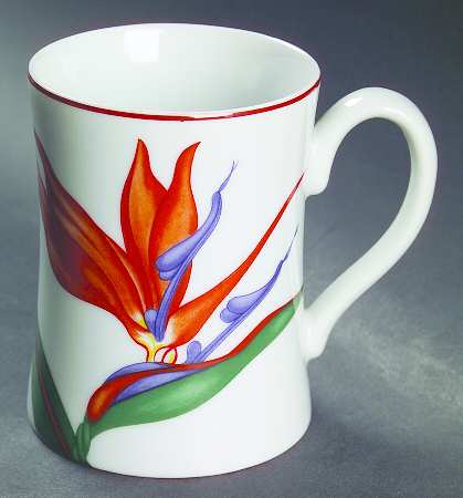 Bird of Paradise (White Background) Mug