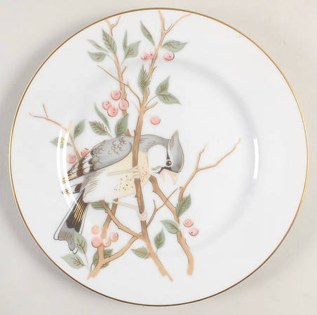 Bird Song Salad Plate