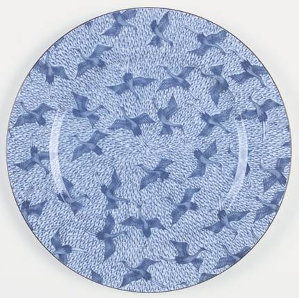 Blue Stork by Fitz &amp; Floyd