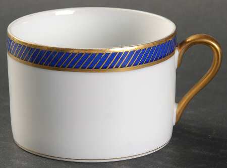 Bordure Bleu Flat Cup